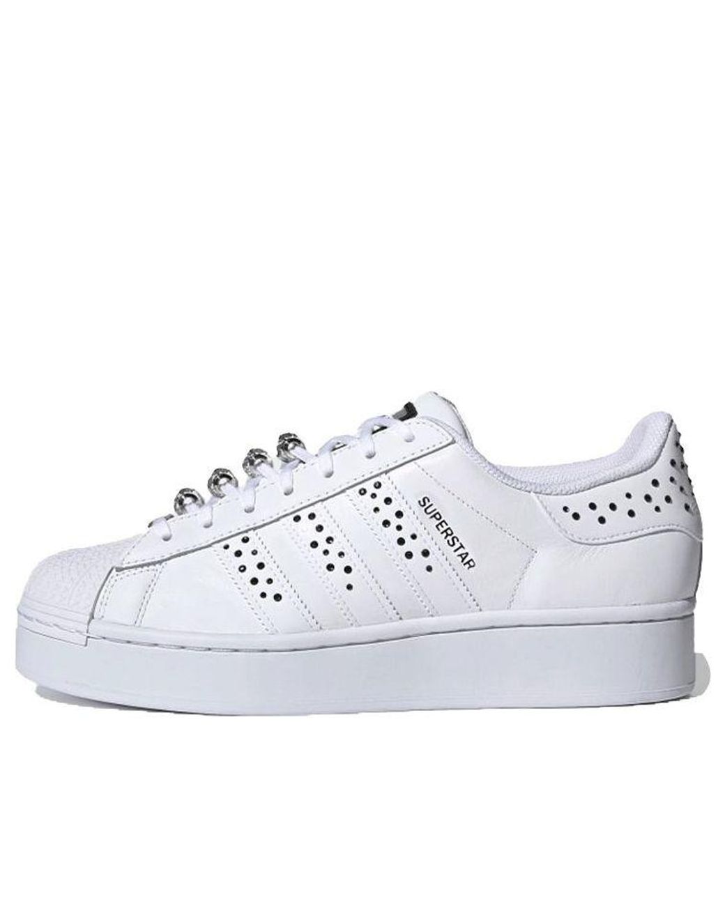 Adidas White (Wmns) Swarovski X Superstar Bold 'Cloud'