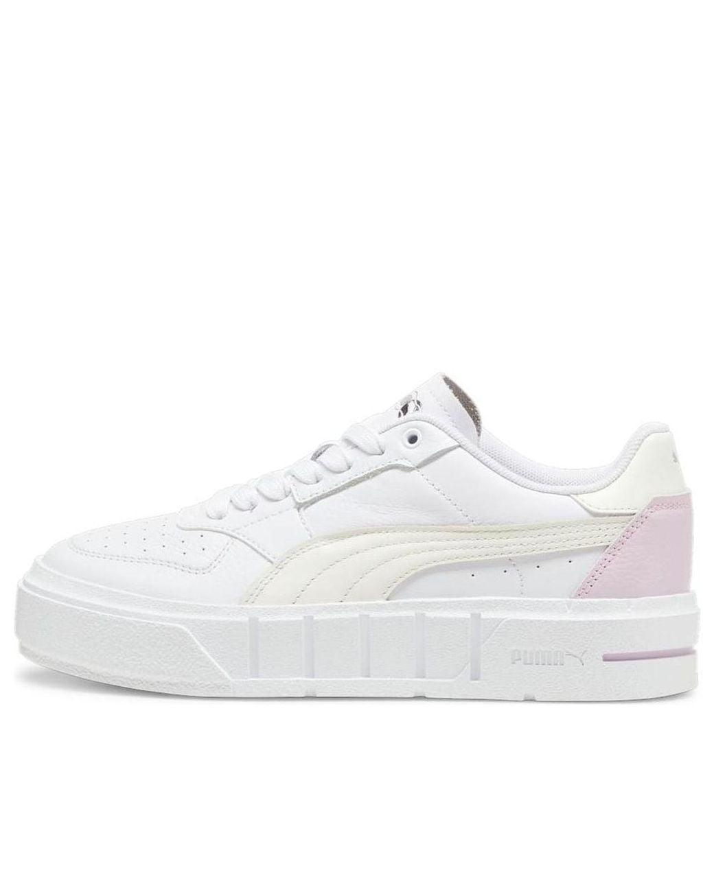 PUMA White (Wmns) Cali Court Leather Grape Mist'