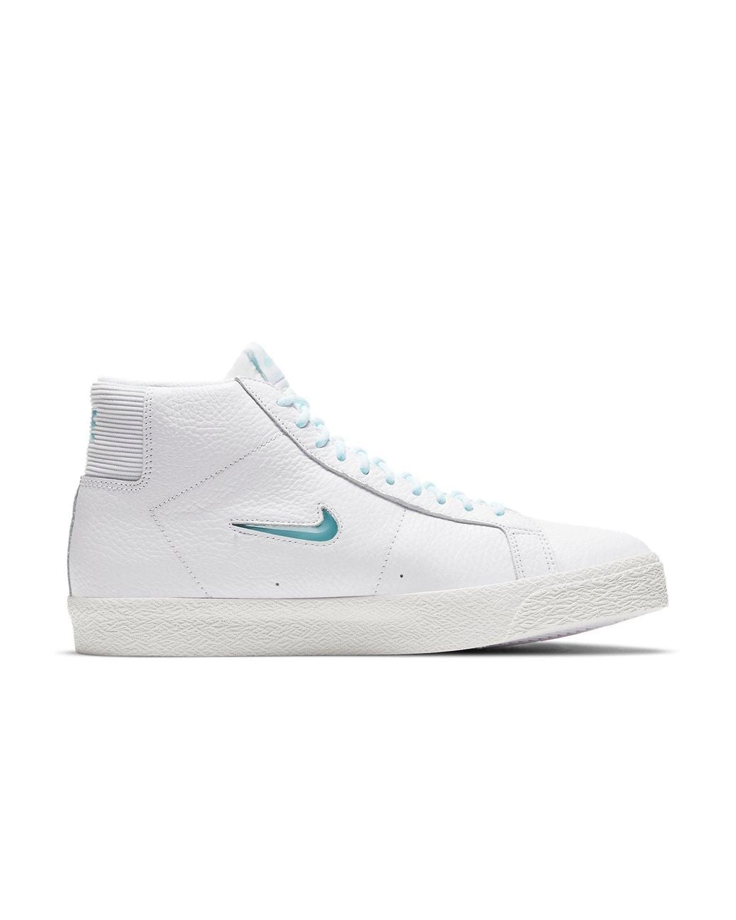 Nike White Zoom Blazer Mid Premium Sb Glacier Ice Jewel' for men