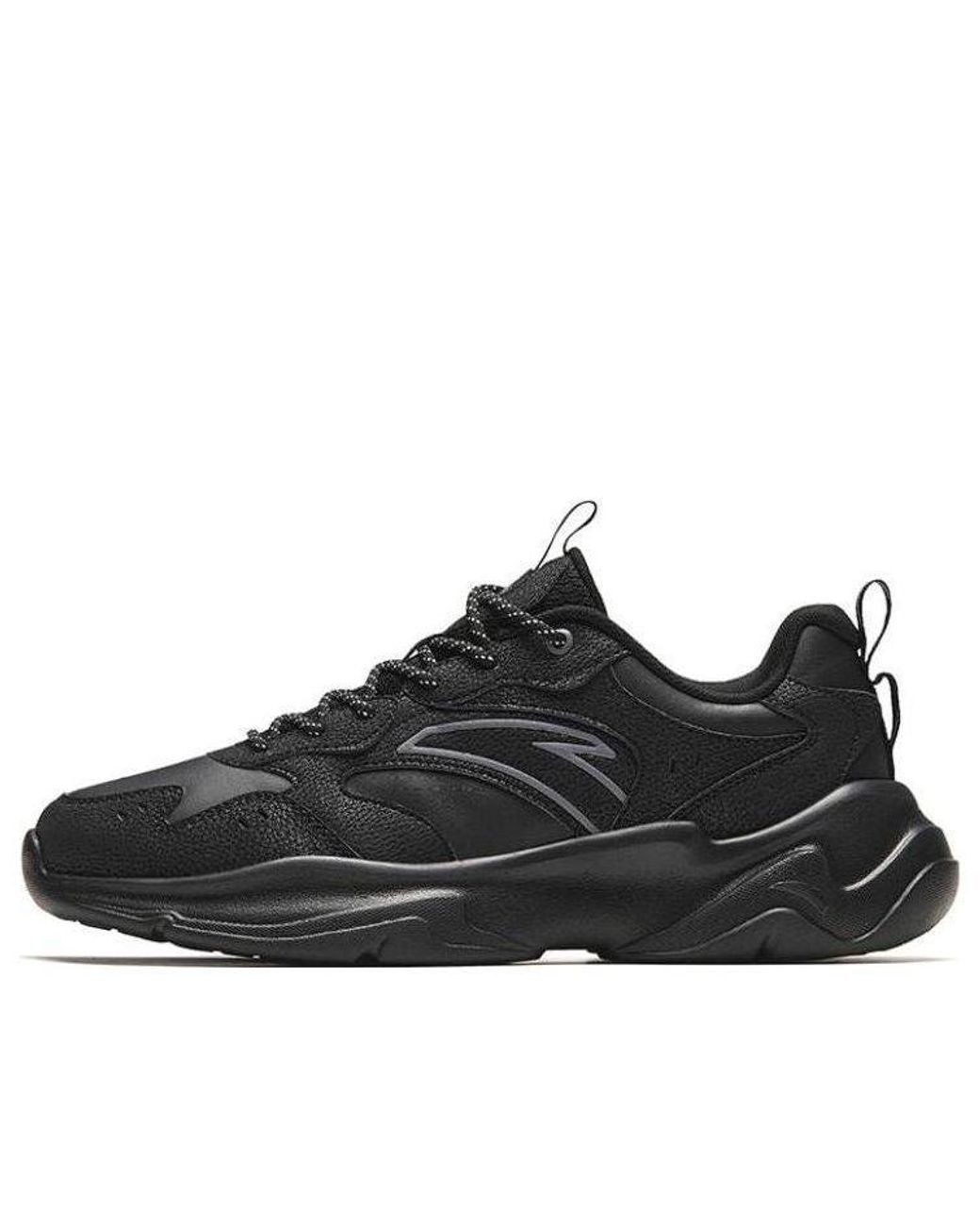 Anta Black Life Series Sneakers Low for men