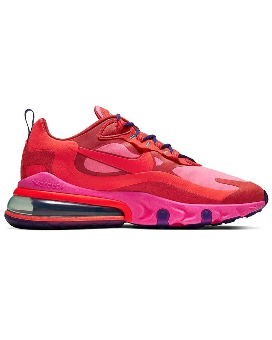 Nike Red Air Max 270 React 'Electronic Music' for men