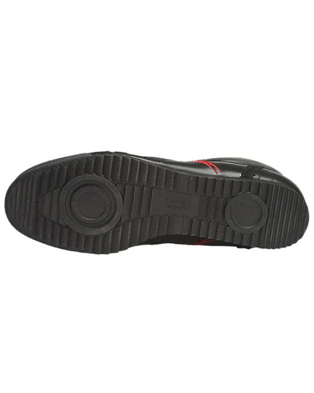 Onitsuka Tiger Black Mexico Mid Runner Dx Leather' for men