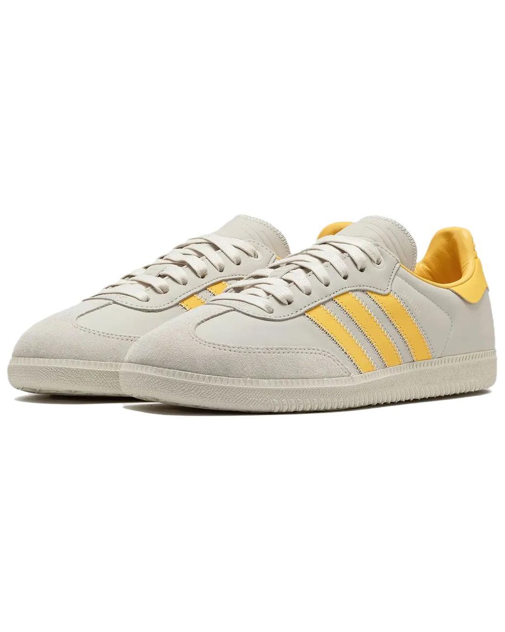 Adidas White X Pharrell Humanrace Samba 'Bold Alumina' for men