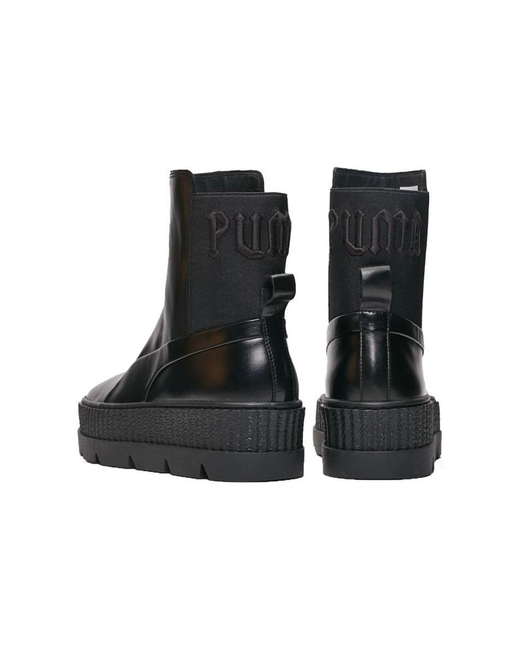 fenty x chelsea sneaker boots