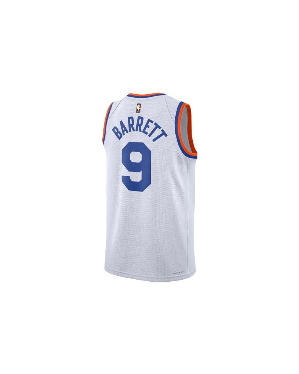 Nike Blue X Nba New York Knicks Jerseys 'Rj Barrett 9' for men