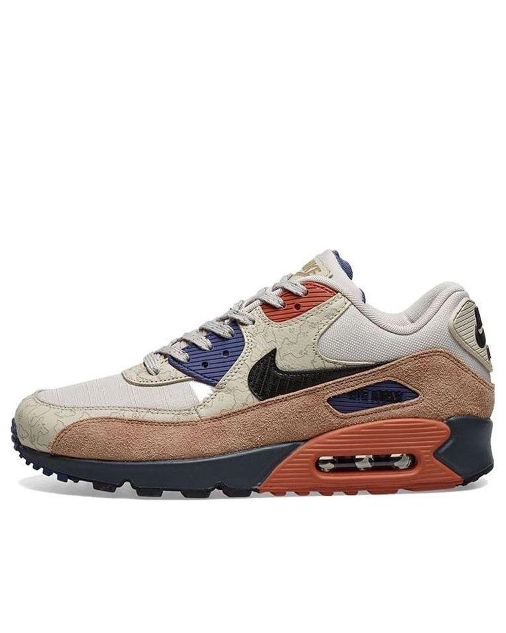 air max 90 camowabb on feet