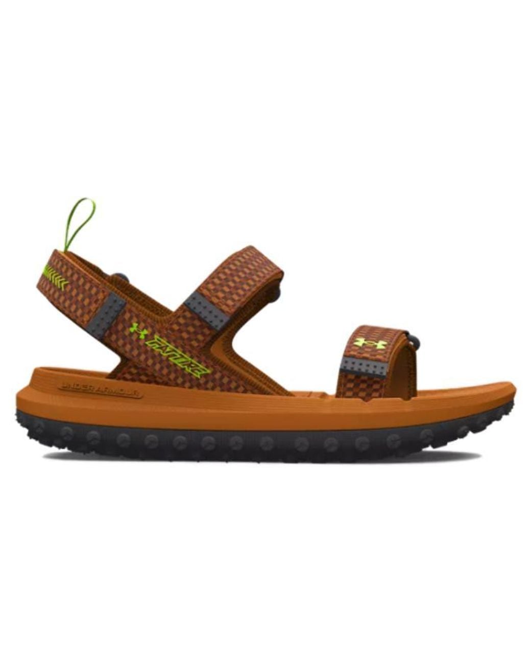Under Armour Brown Ft Hiking Sandal 'Honey' for men