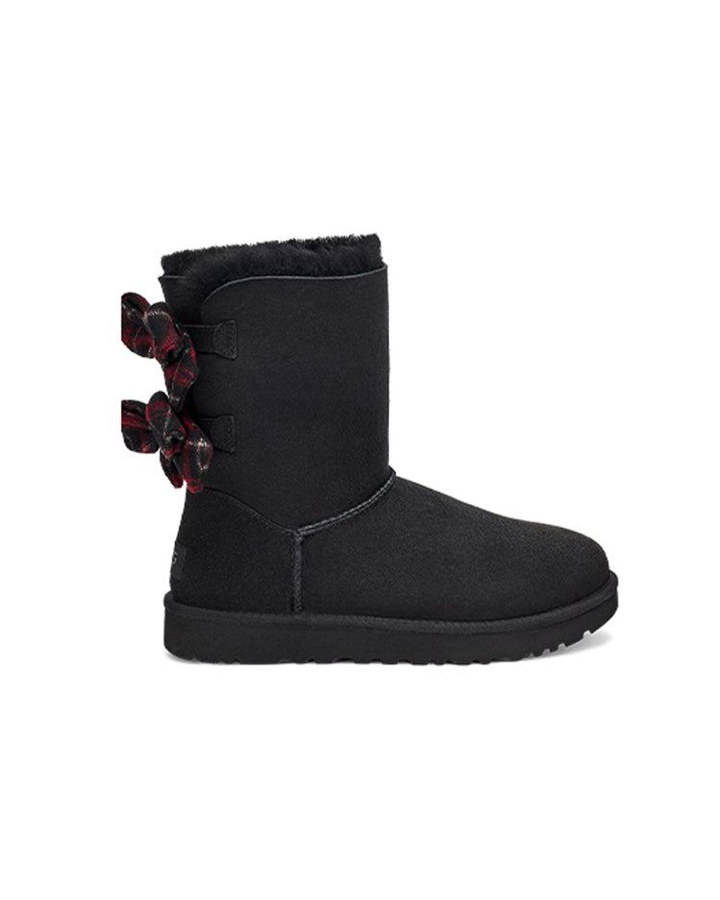 Ugg Black (Wmns) Bailey Bow Novelty High