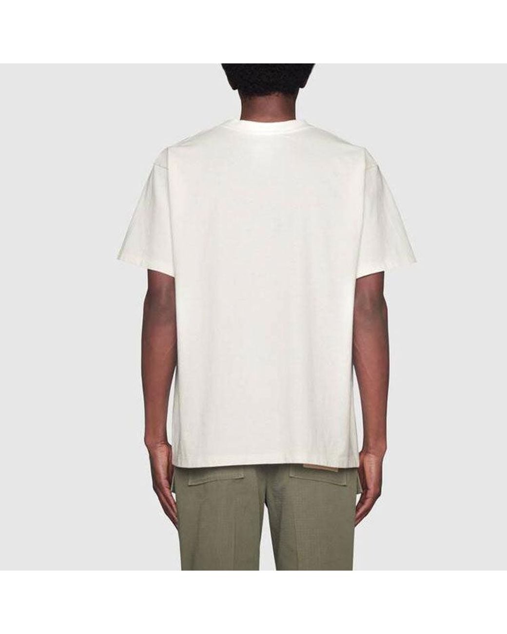 Gucci White X The North Face Oversize T-Shirt 'Ivory' for men