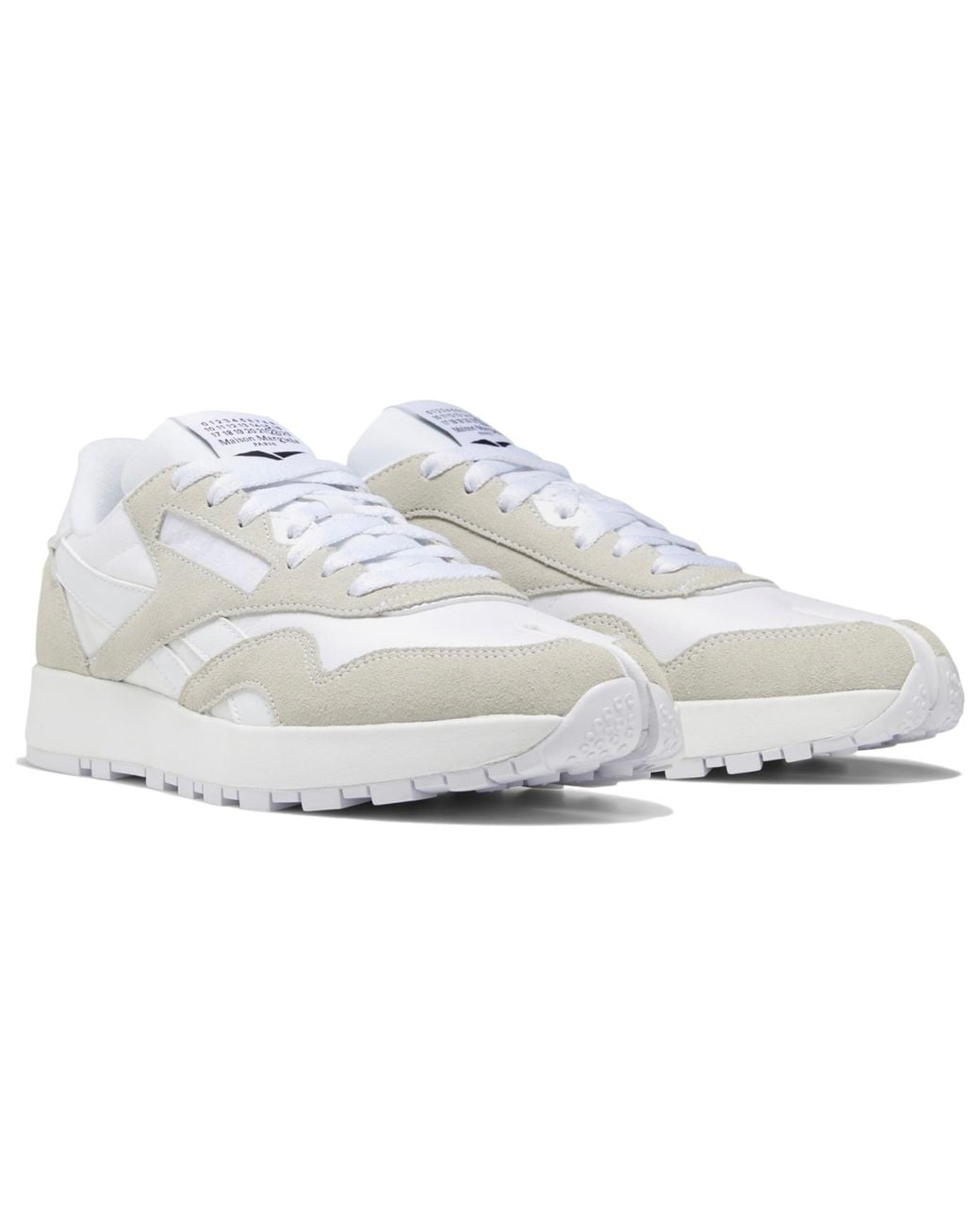 Reebok White Classic Nylon Tabi X Maison Margiela 'Project 0' for men