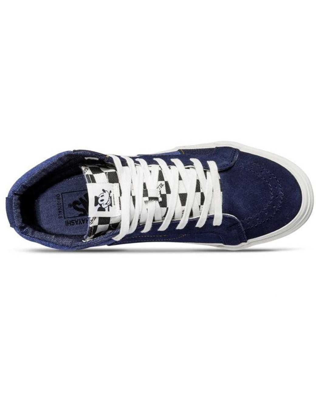 Vans Blue Disney X Taka Hayashi X Sk8-Hi 'Mickey's 90Th' for men