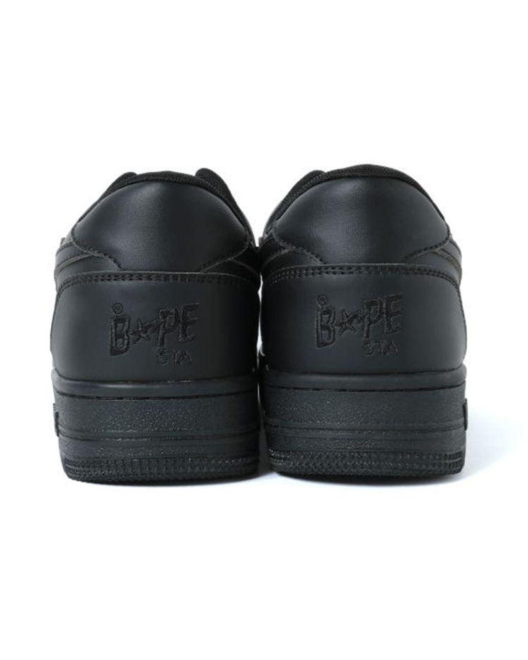 A Bathing Ape Black Bape Sta Low M1 '1St Camo for men