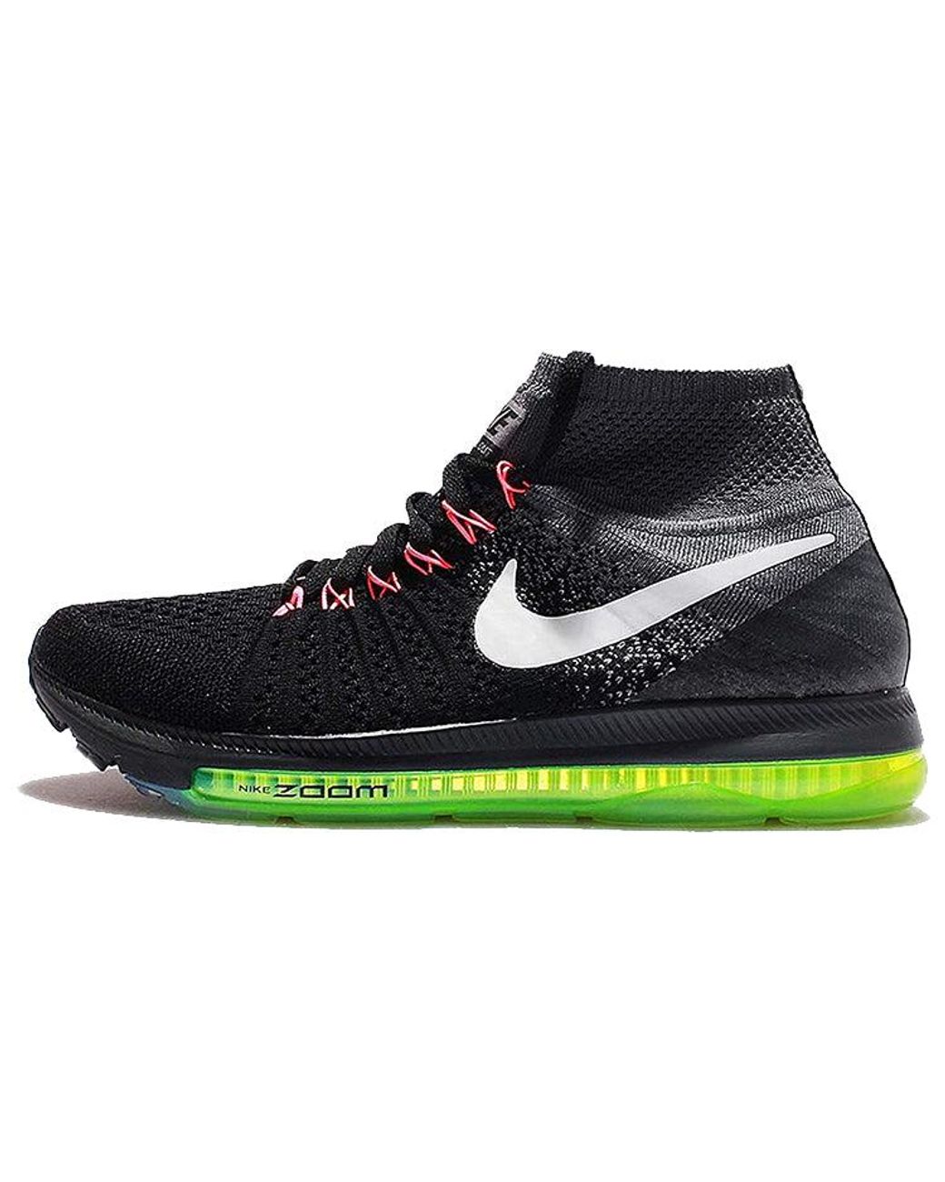 Nike Zoom All Out Flyknit in Black | Lyst