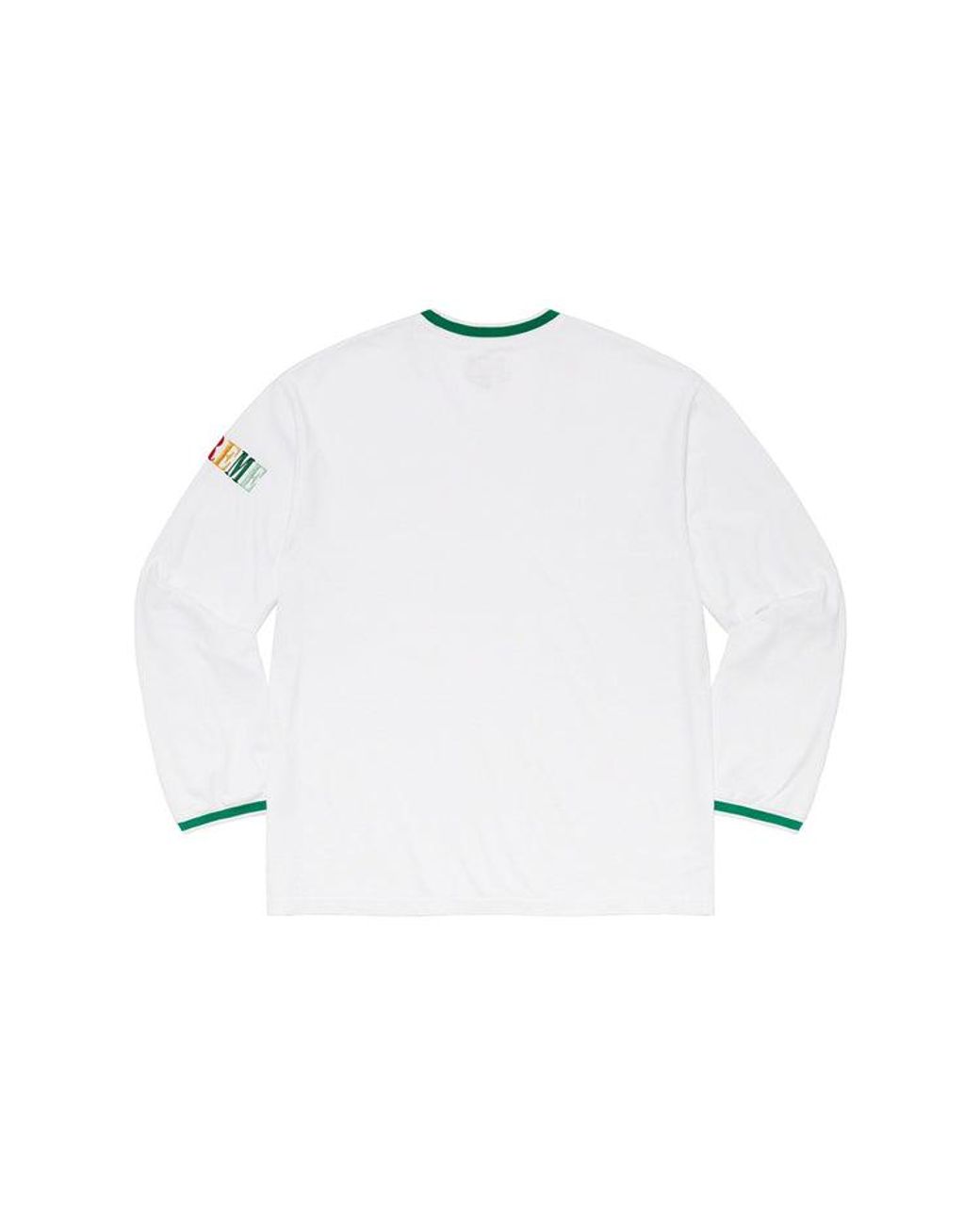 Supreme Multi Color Logo L/S Top in White for Men | Lyst UK
