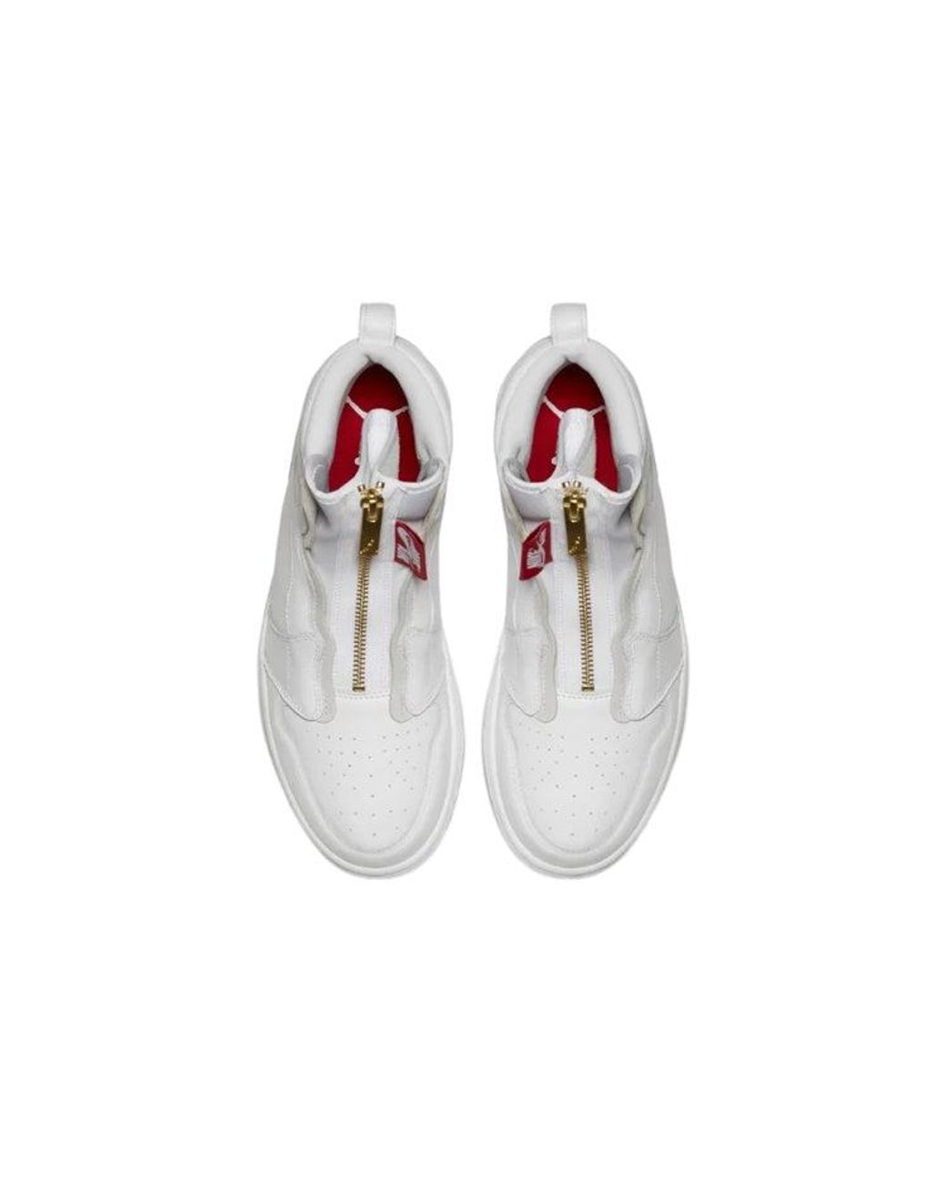 Nike White (Wmns) 1 Retro High Zip