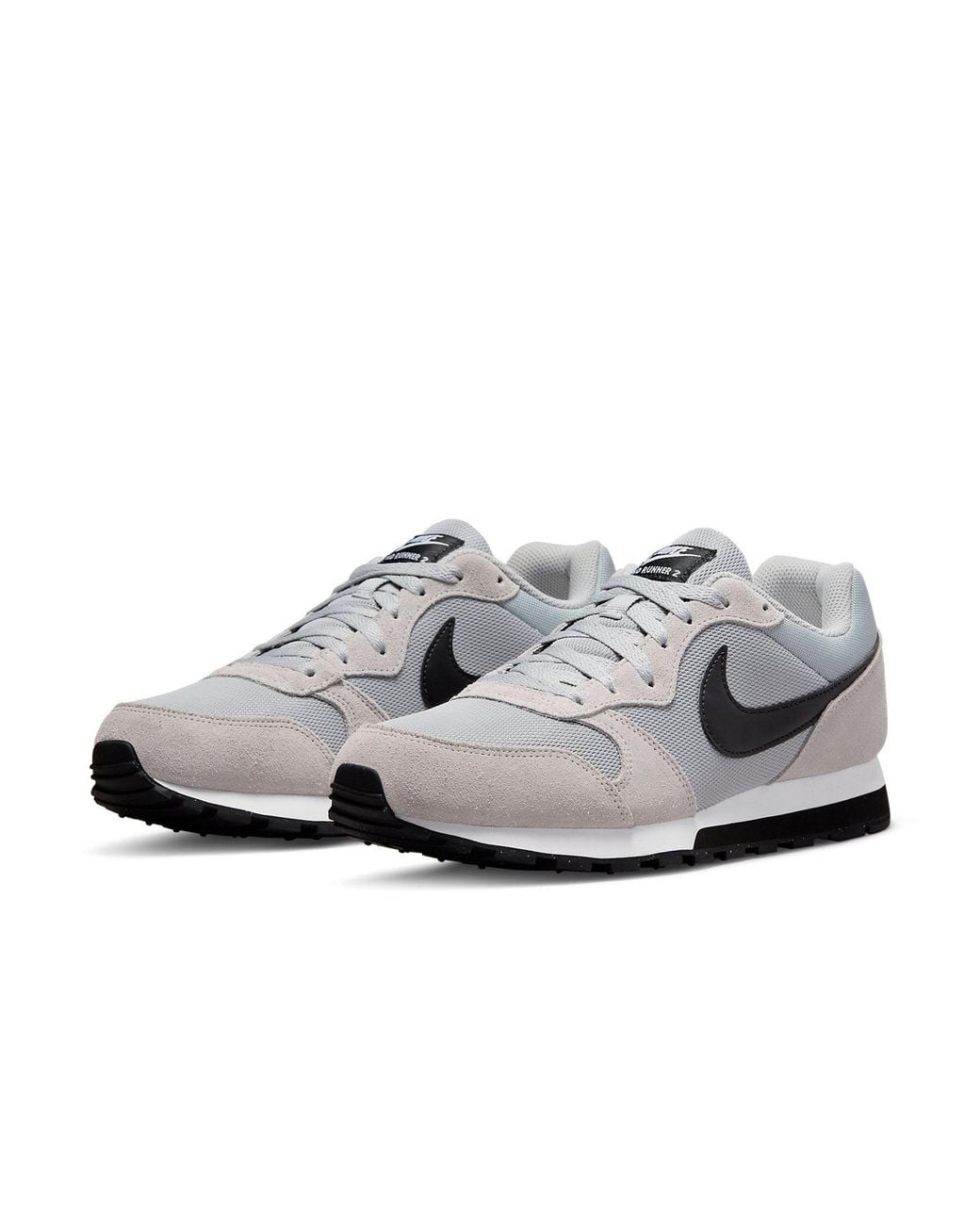 Nike White Md Runner 2 'Wolf' for men