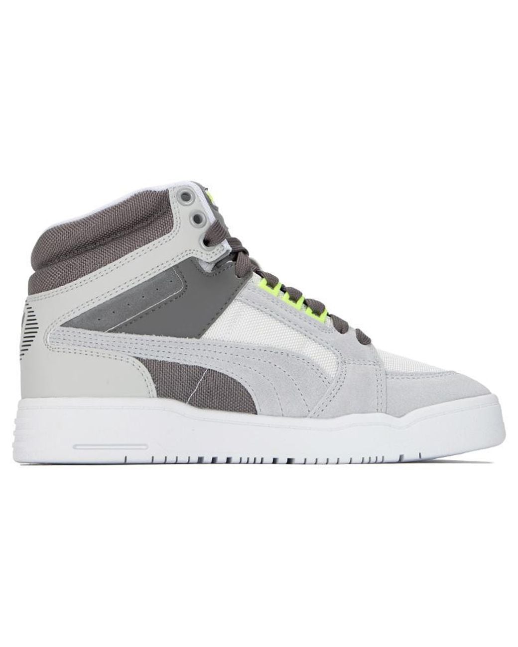 PUMA Gray Slipstream Mid Tech for men