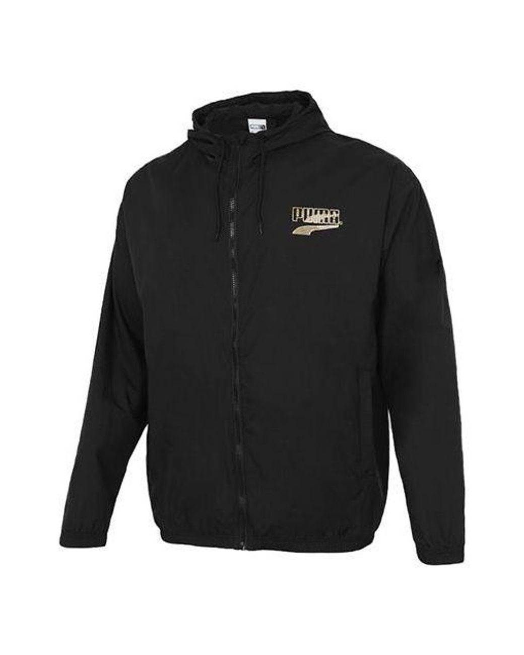 PUMA Black Decor 8 Lightweight Woven Jacket for men