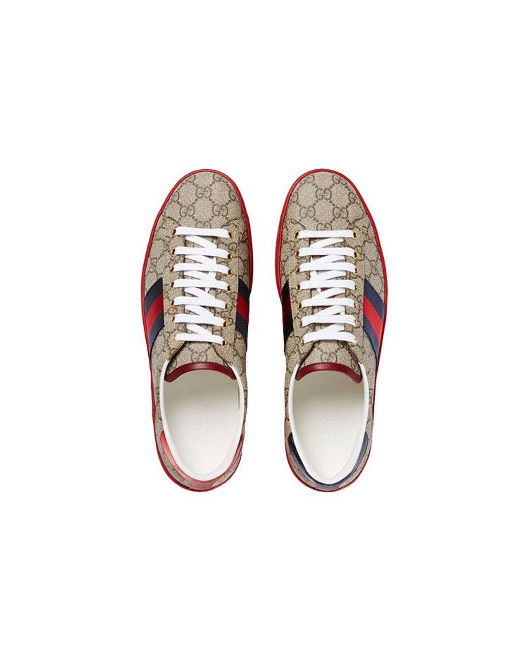 Gucci Red Ace Gg Supreme for men