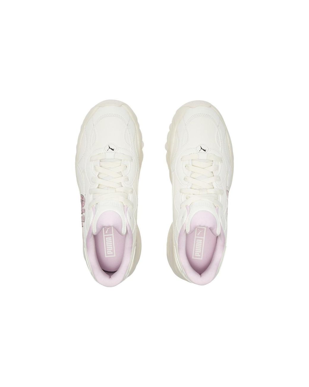 PUMA White (Wmns) Pulsar Wedge Logo Play