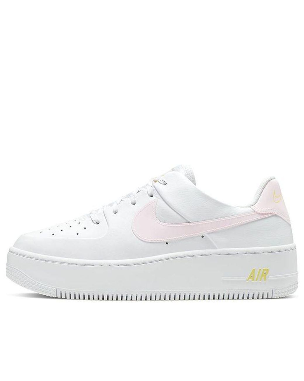 Nike Air Force 1 Sage White/pink | Lyst