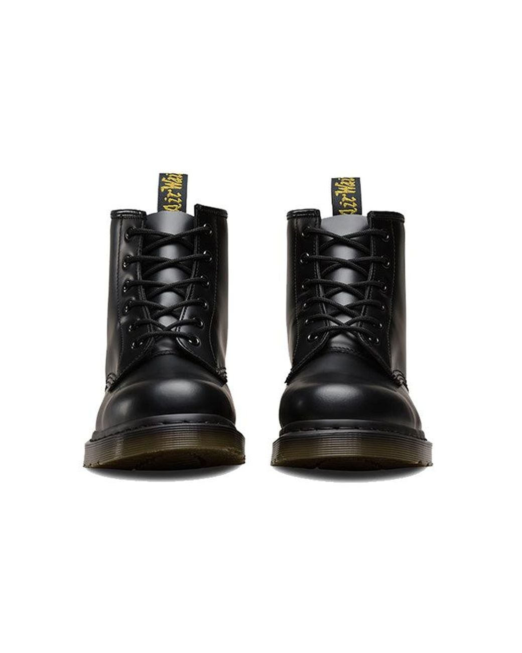 Dr. Martens Black 101 Smooth Leather Ankle Boots for men