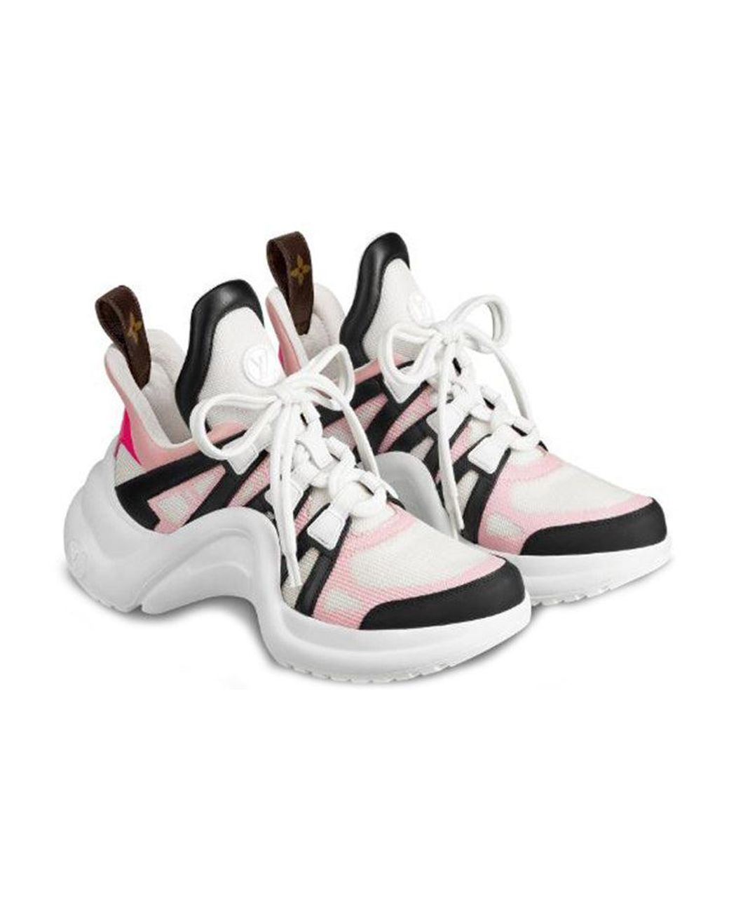 WMNS) LOUIS VUITTON LV ARCHLIGHT Sports Shoes Blue/White/Pink