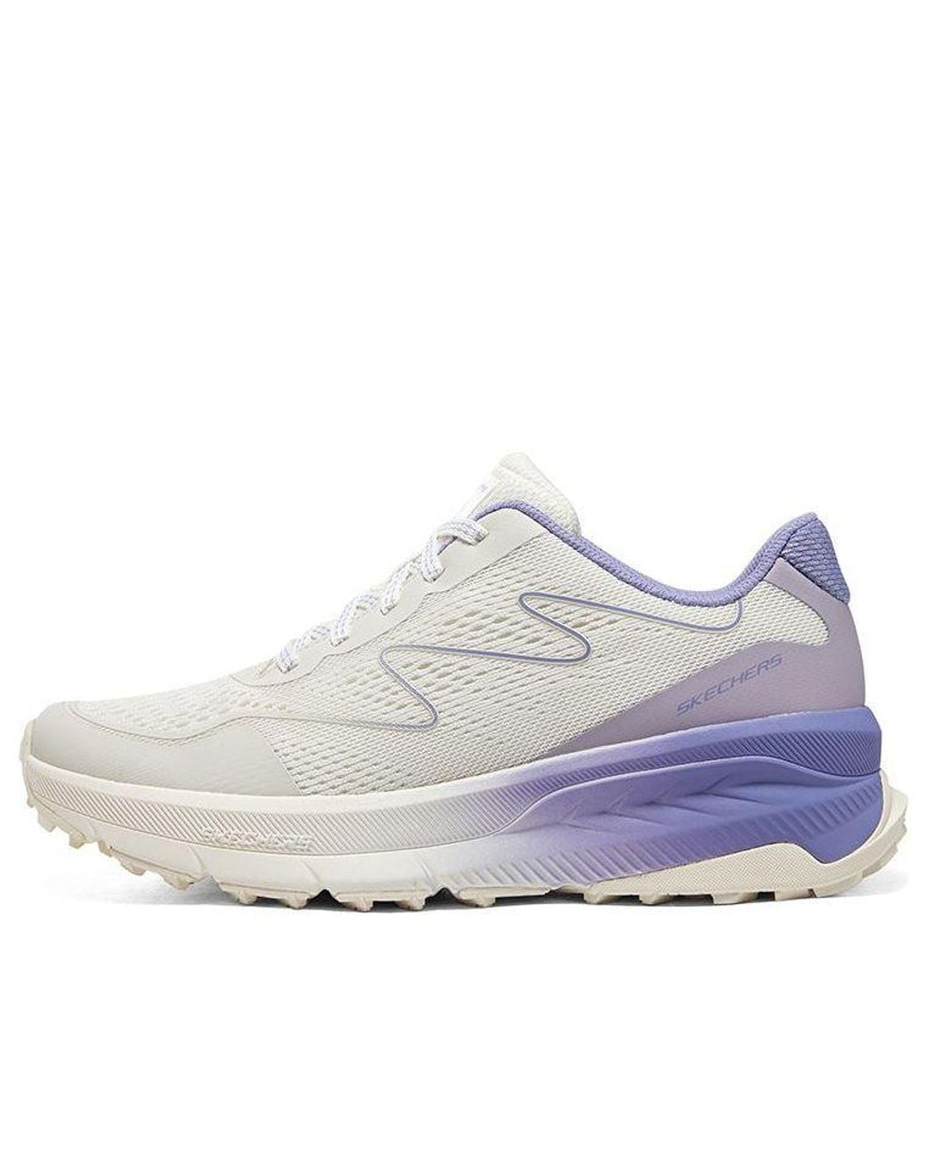 Skechers White (Wmns) Relaxed Fit D'Lux Fitness