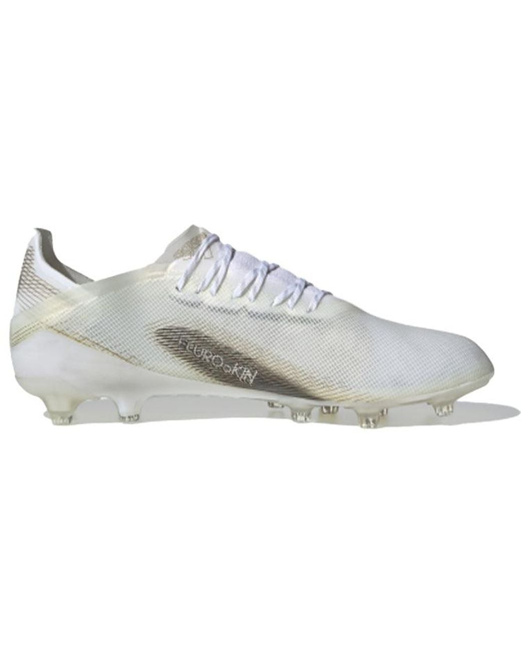 Adidas White X Ghosted.1 Ag Metallic Melange' for men
