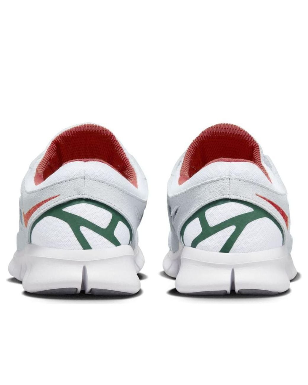 Nike White Free Run 2 Gorge Cinnabar' for men