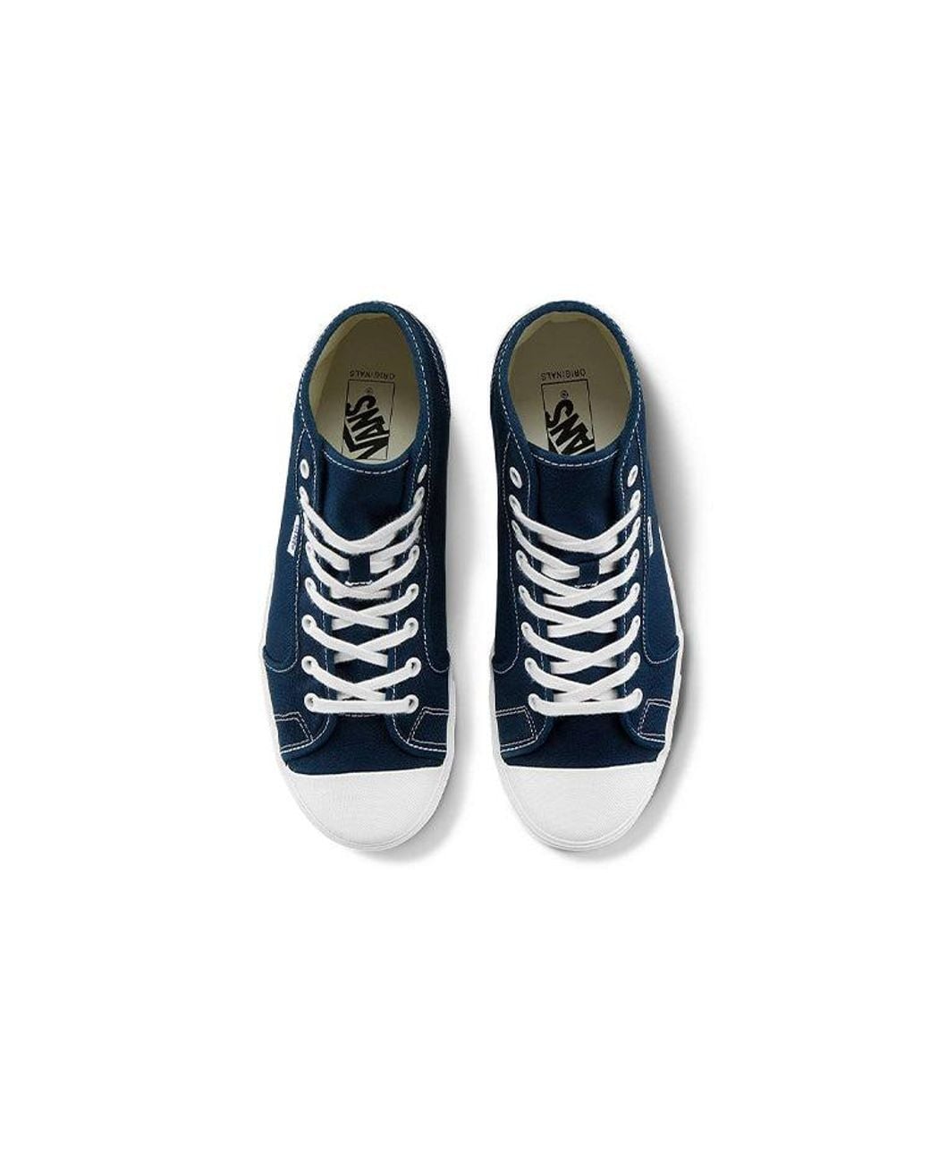 Vans Blue Og Style 23 Lx High-Top Canvas Shoe