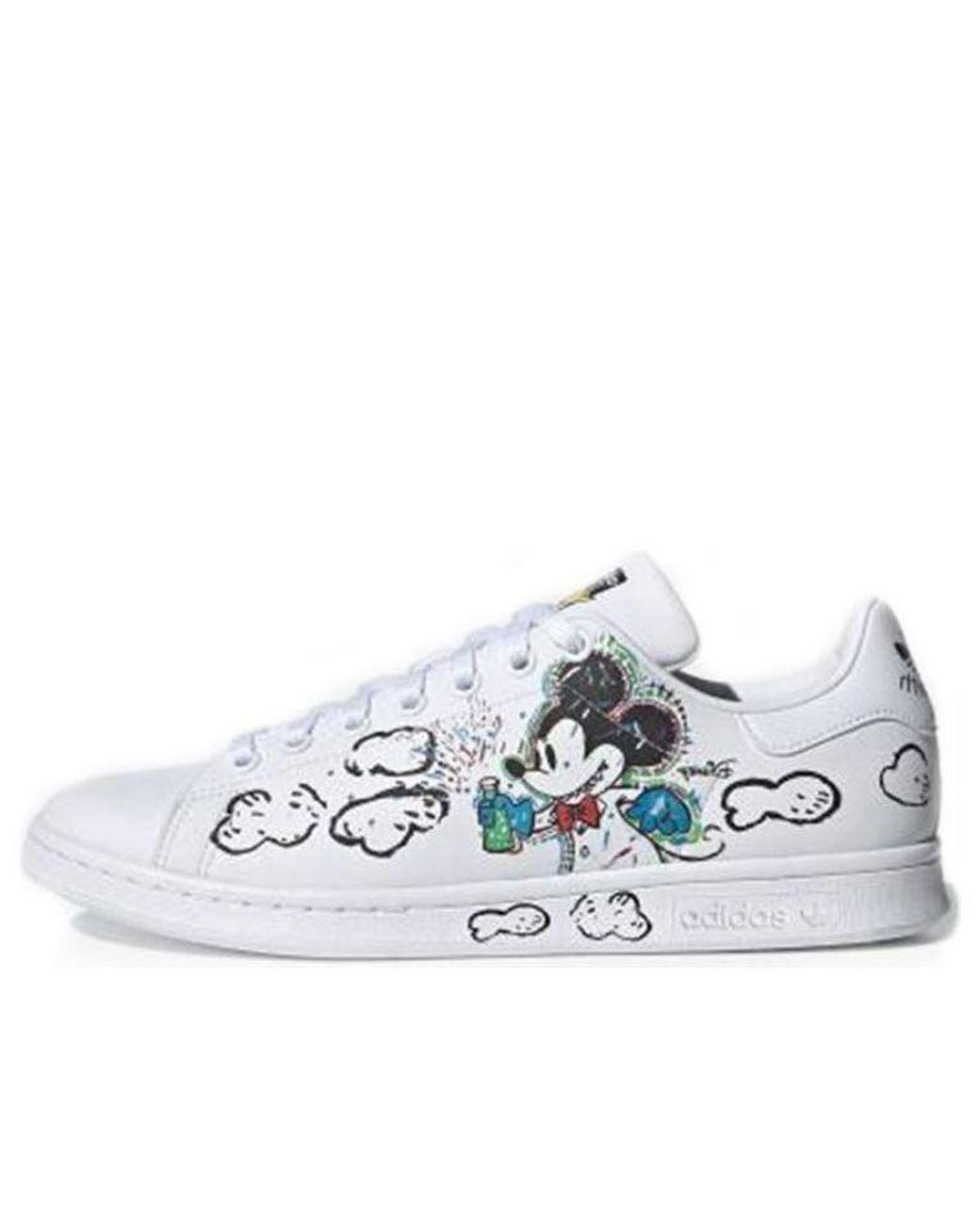 Adidas White Kasing Lung X Disney X Stan Smith 'Labubu Mickey Mouse' for men