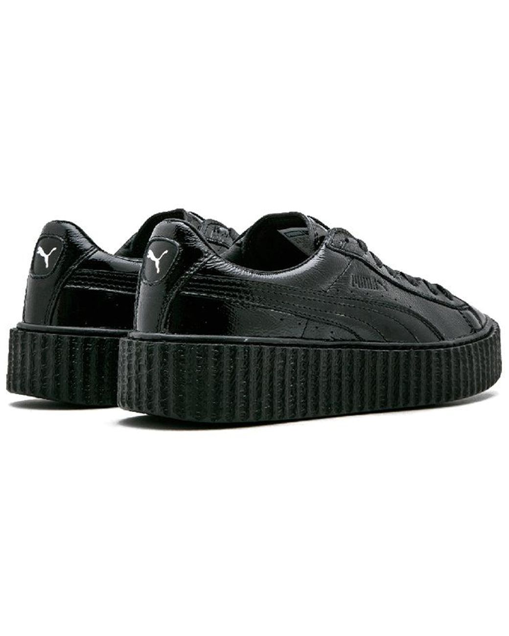 PUMA Black (Wmns) Fenty X Creeper 'Cracked Leather'