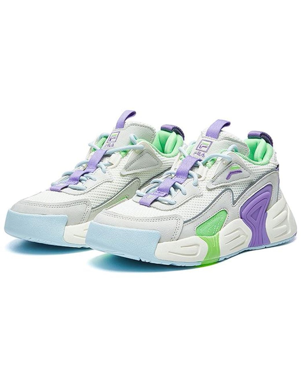 Fila Blue Swarm Low Swirl Sneakers for men