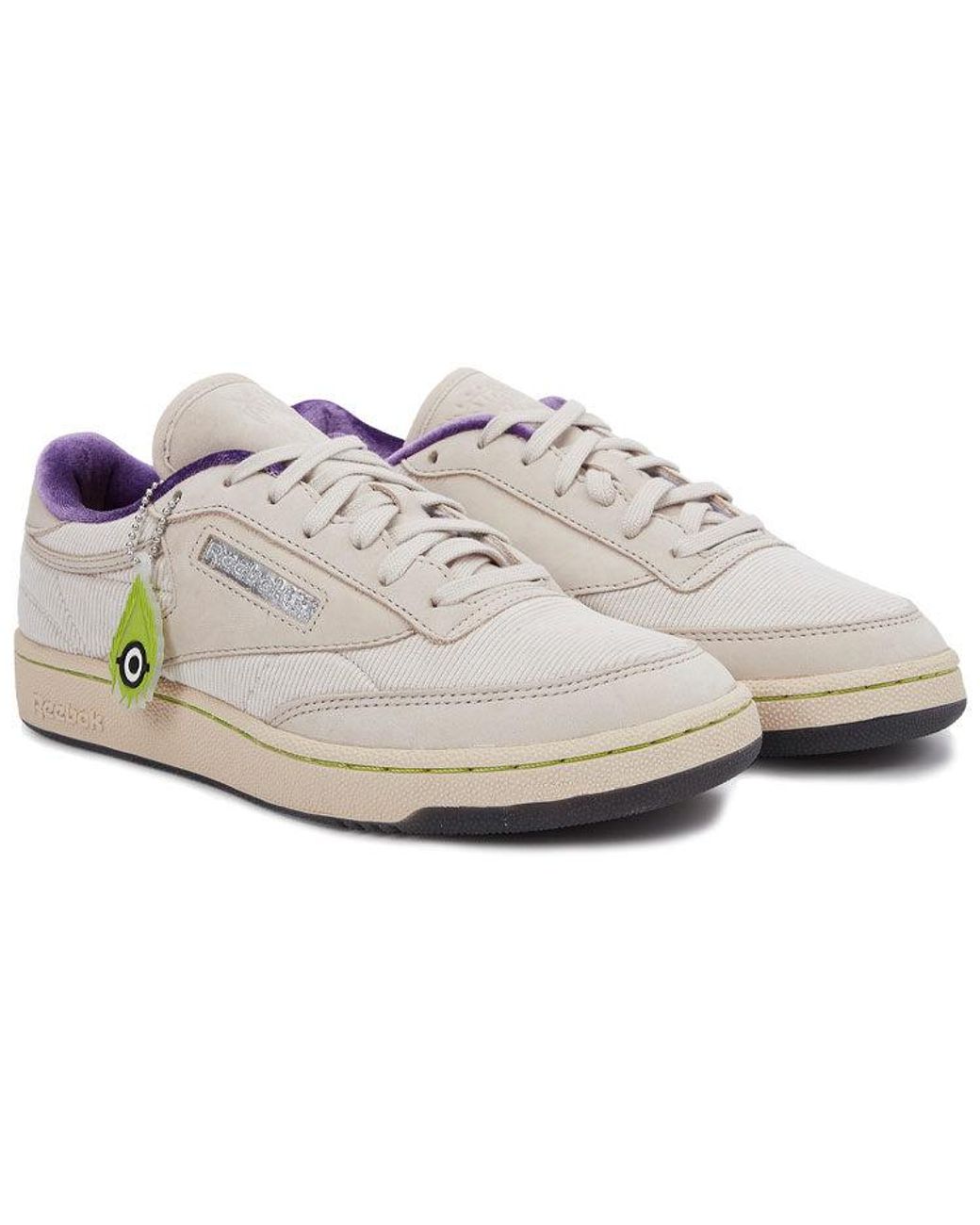 Reebok White Illumination's Minions X Club C 85 'Vicious 6' for men