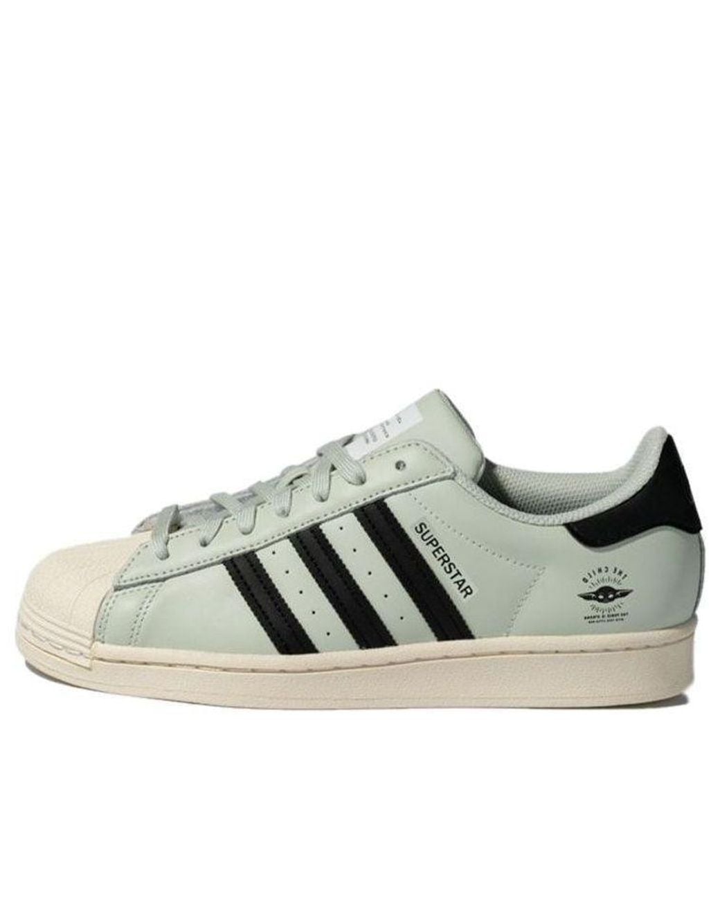 Adidas Green Star Wars X Superstar 'The Child' for men