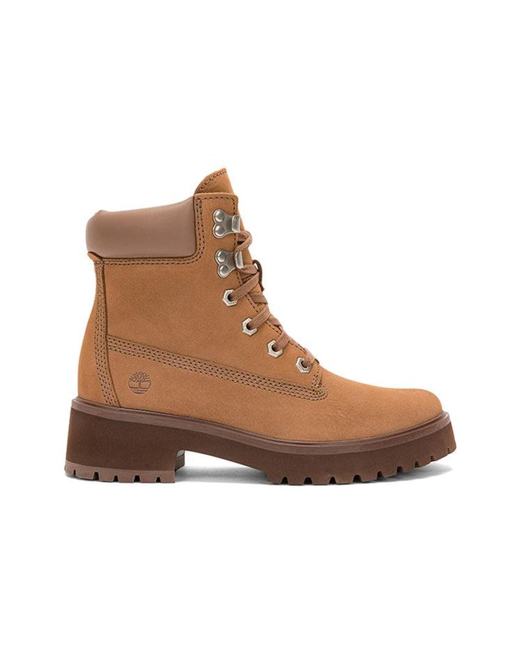 Timberland Brown (Wmns) Carnaby Cool Inch Boots Nubuck'