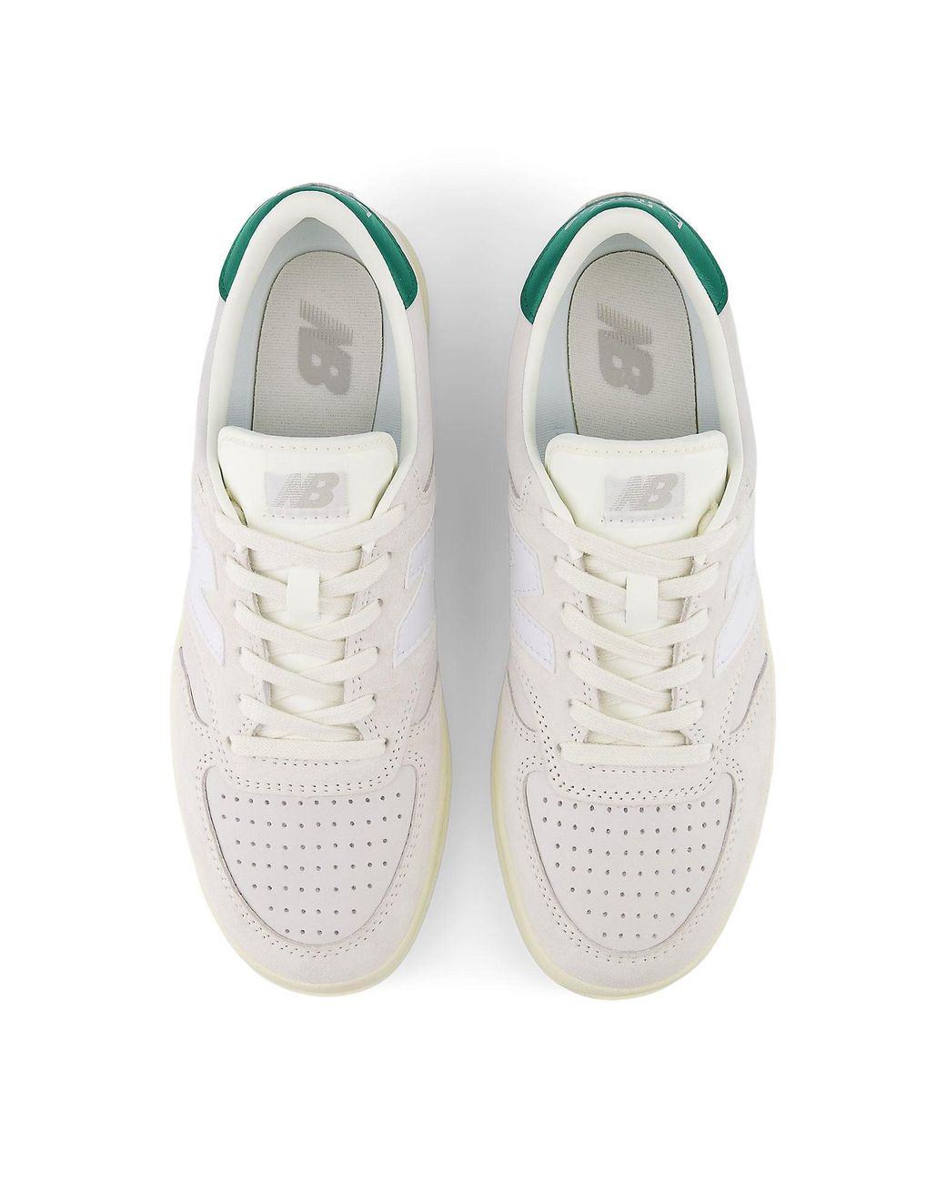 New Balance White T500 'Reflection Nori' for men