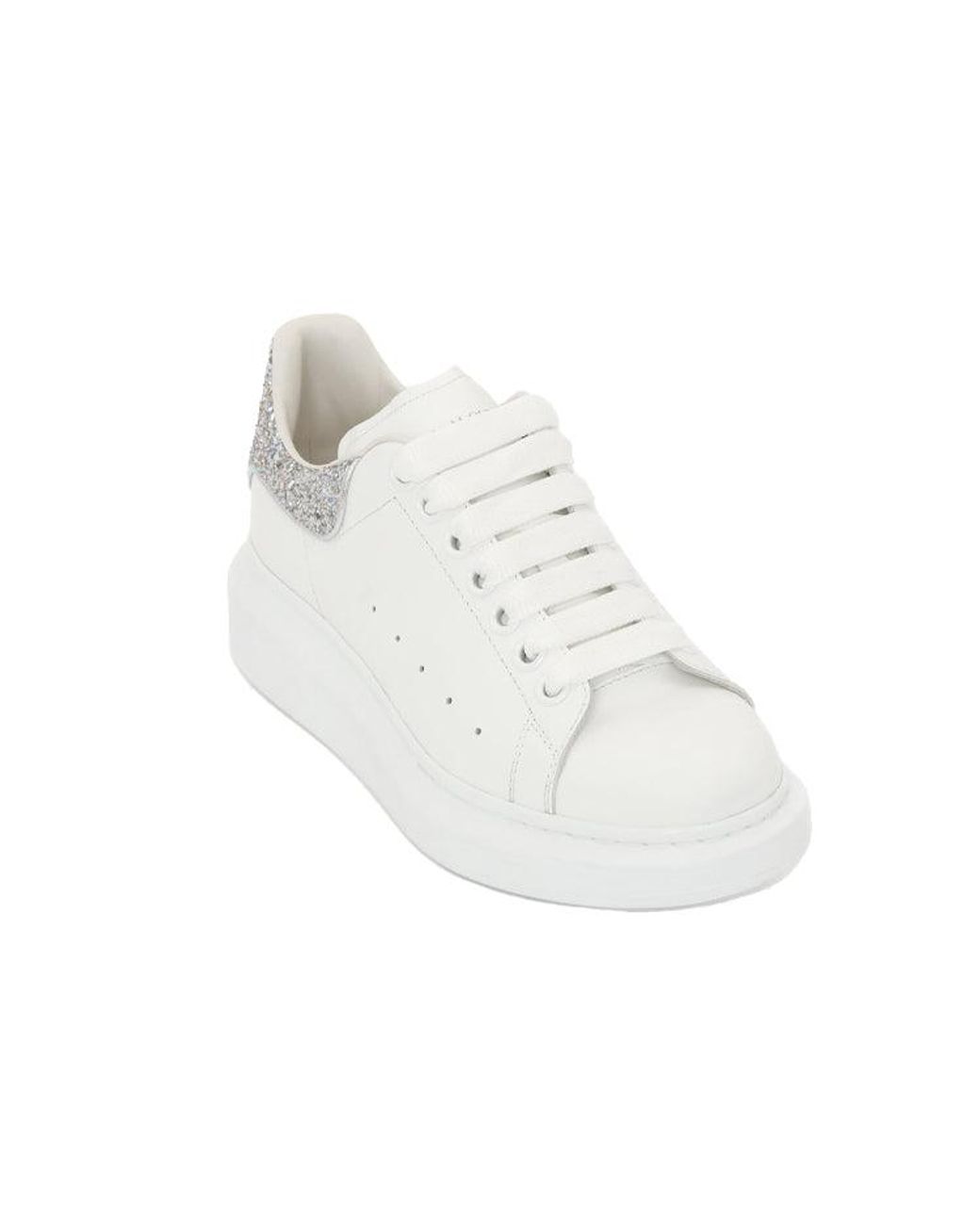 McQueen White (Wmns) Oversized Sneaker Holo'