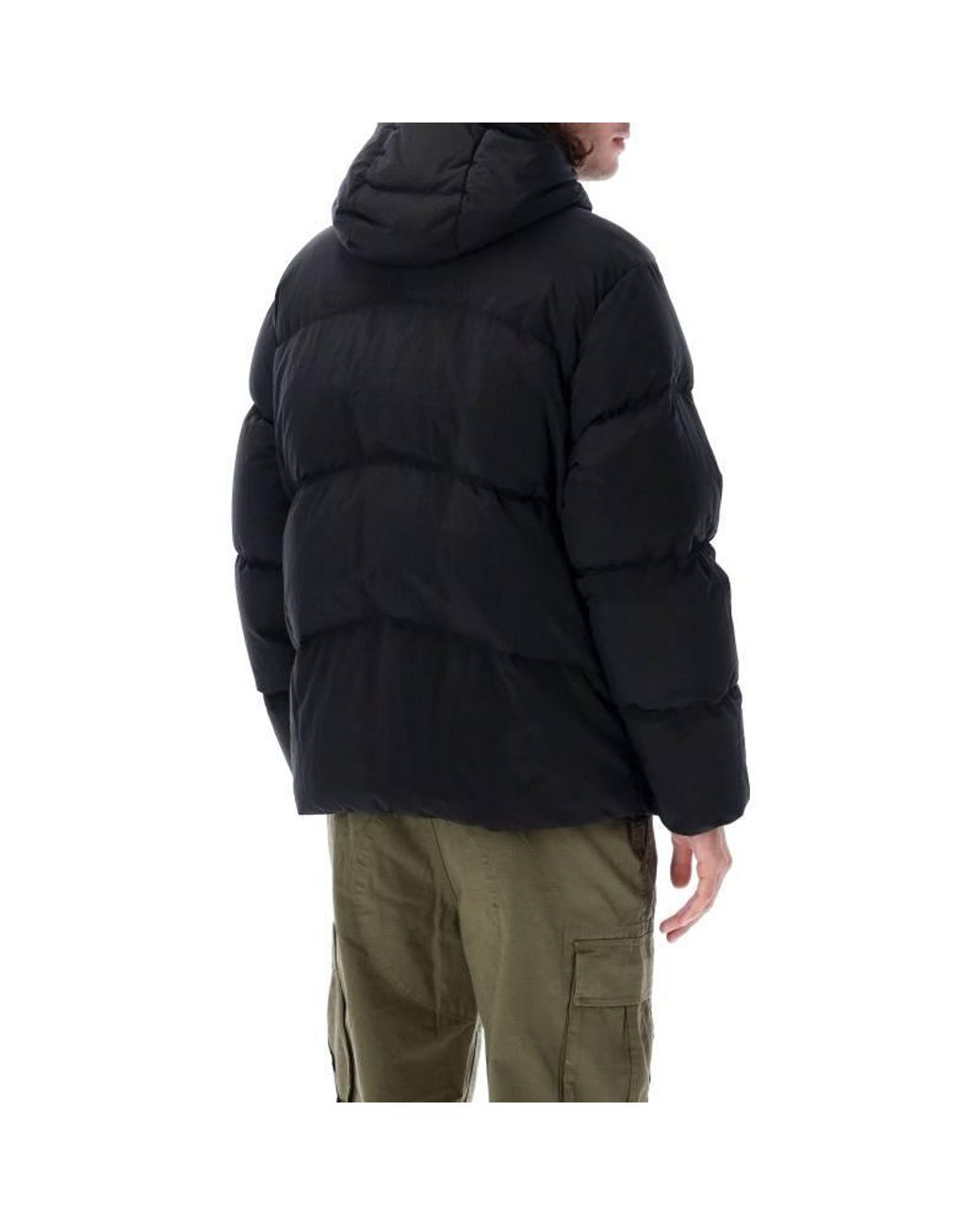 Stone Island Blue Naslan Down Tc Garment Dyed Jacket for men