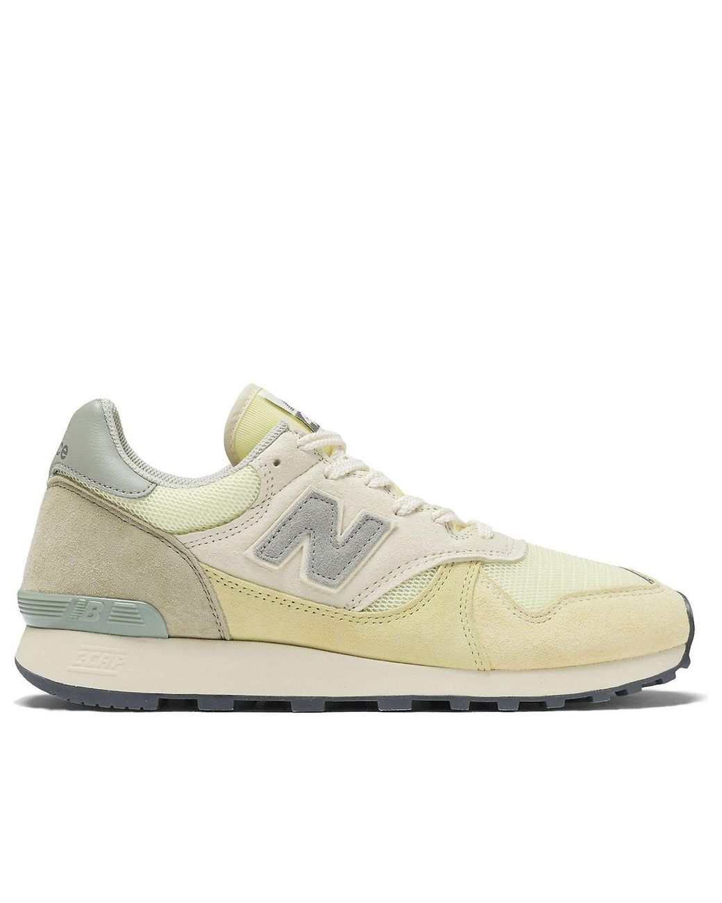 New Balance White X Auralee 475 'Light Volt' for men