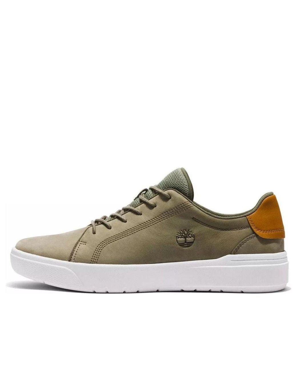 Timberland Brown Seneca Bay Oxford Sneakers for men