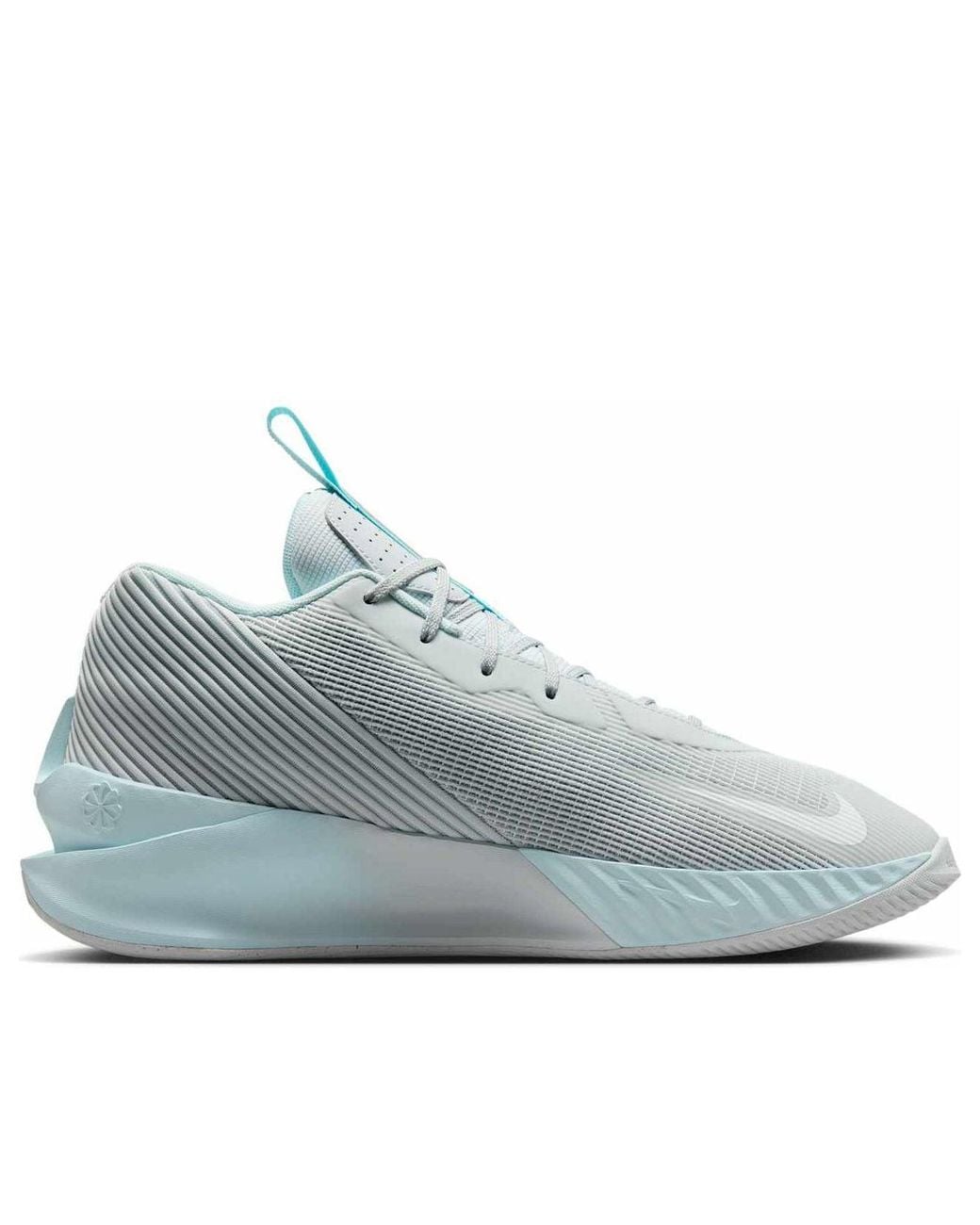 Nike Blue Air Zoom Gt Jump Academy 'Pure Platinum Glacier' for men