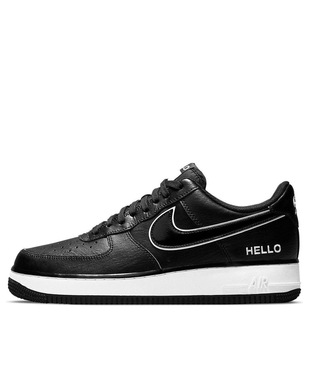Nike Black X Urbanstar Air Force 1 '07 Lx 'Hello Pack for men