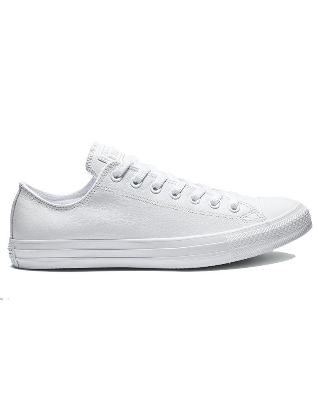 Converse White Chuck Taylor All Star Ox Leather for men