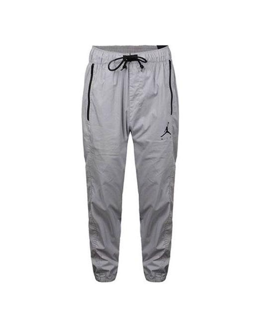 Nike Gray Jumpman Casual Woven Sports Pants for men