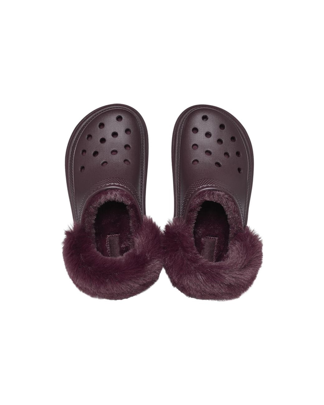 CROCSTM Purple (Wmns) Stomp Lined Clogs 'Dark Cherry'
