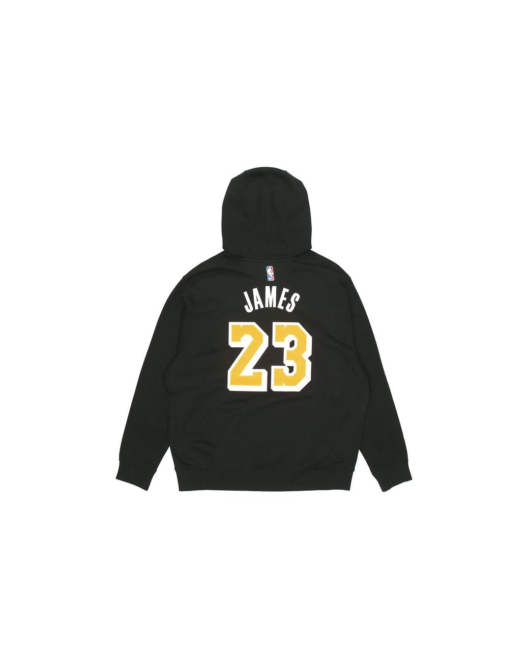 Nike Black Los Angeles Lakers Lebron James No. 23 Nba Player Long Sleeves for men