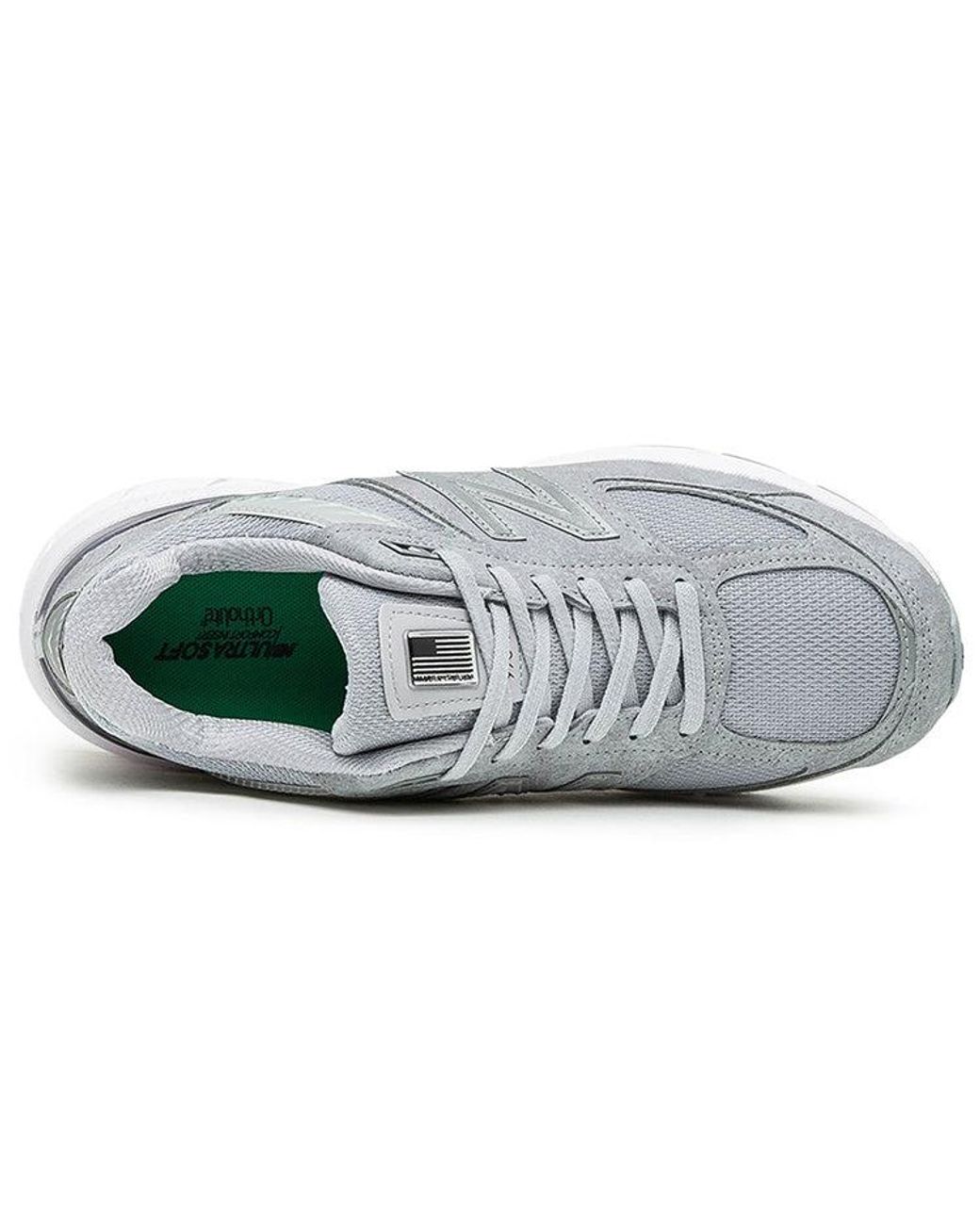 New Balance White 990V5 Made for men