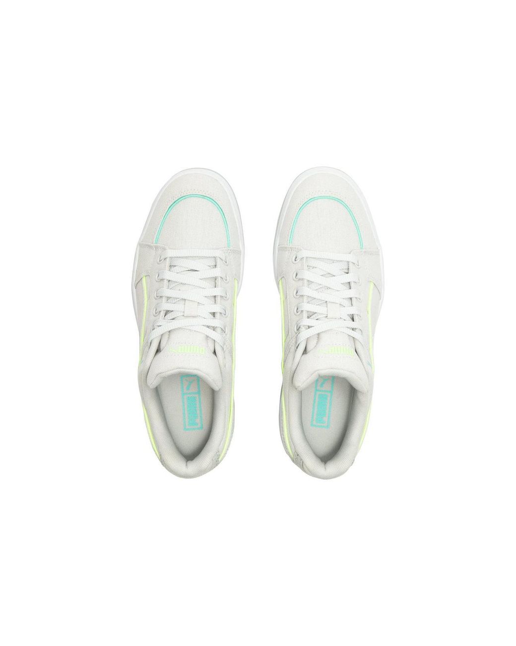 PUMA White Slipstream Lo Canvas for men